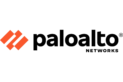 A black background with an orange logo.