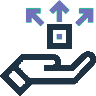 A picture of the image with arrows pointing to different directions.
