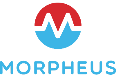 A logo of morpheus, with the word morpheu in front.